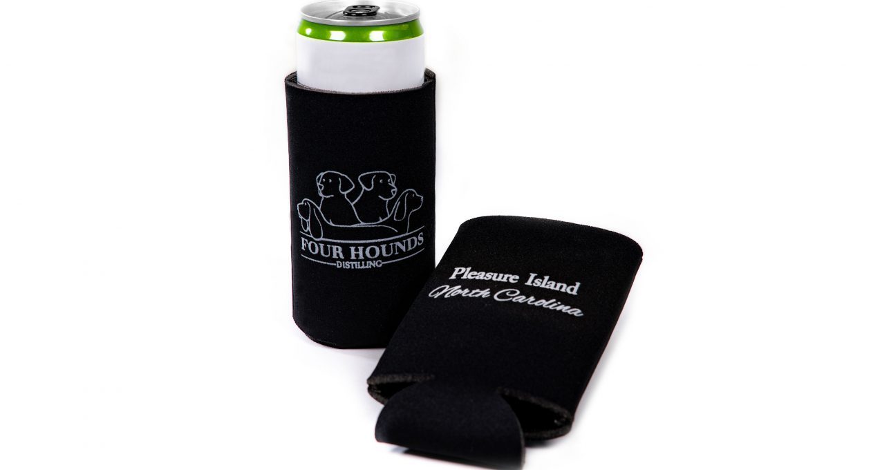 Tall Slim Can Koozie – Black