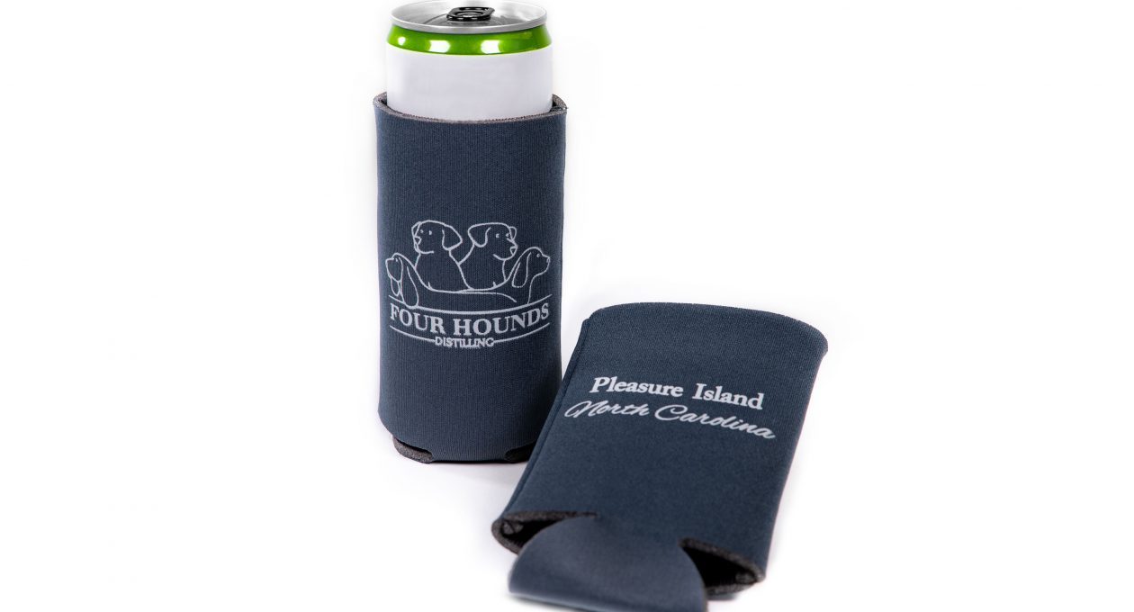 Tall Slim Can Koozie – Charcoal