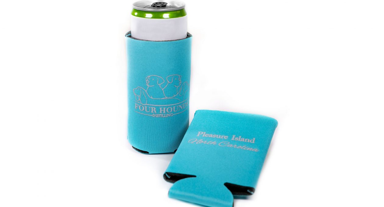 Tall Slim Can Koozie – Turquoise