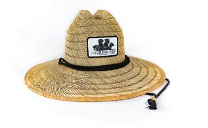 Peter Grimm Gold Coast Straw Hat – Woven Fabric Patch